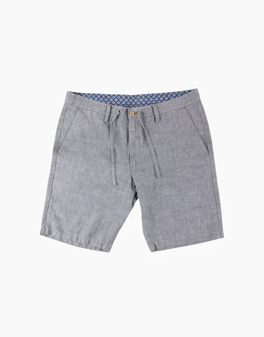 Rembrandt Island Beige Short | Grey Check