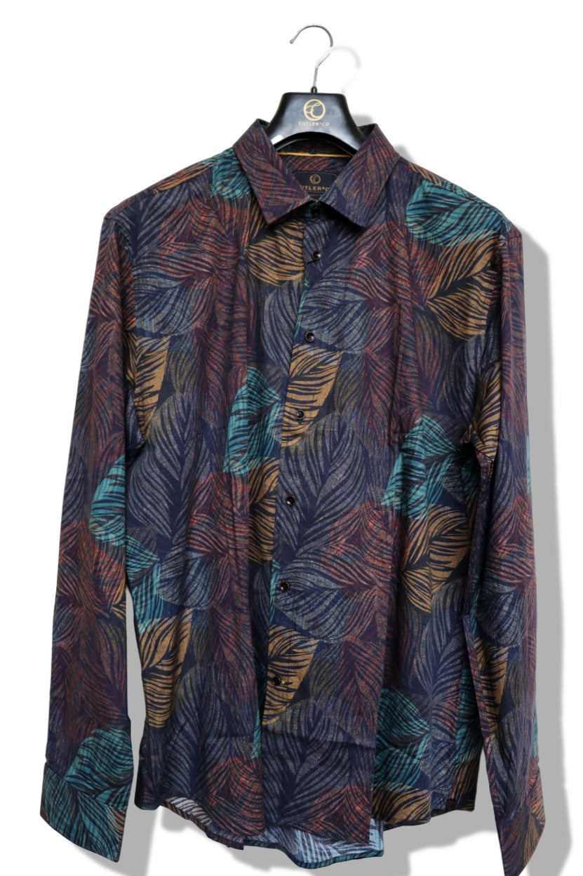 Cutler &amp; Co Blake L/S Shirt | Thunderstorm