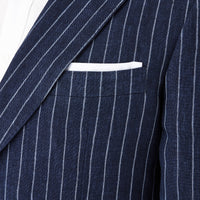 Joe Black Lascar Blazer | Denim Blue Stripe