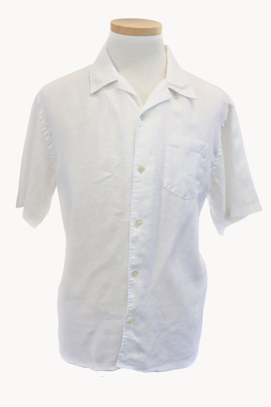 Fil Noir Olbia S/S Linen Shirt | White