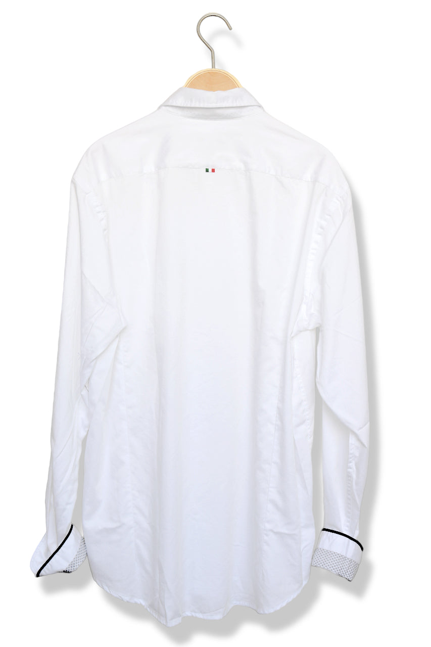 Fil Noir L/S Shirt Ascoli | White