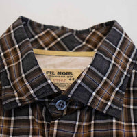Fil Noir Roma L/S Shirt | Brown