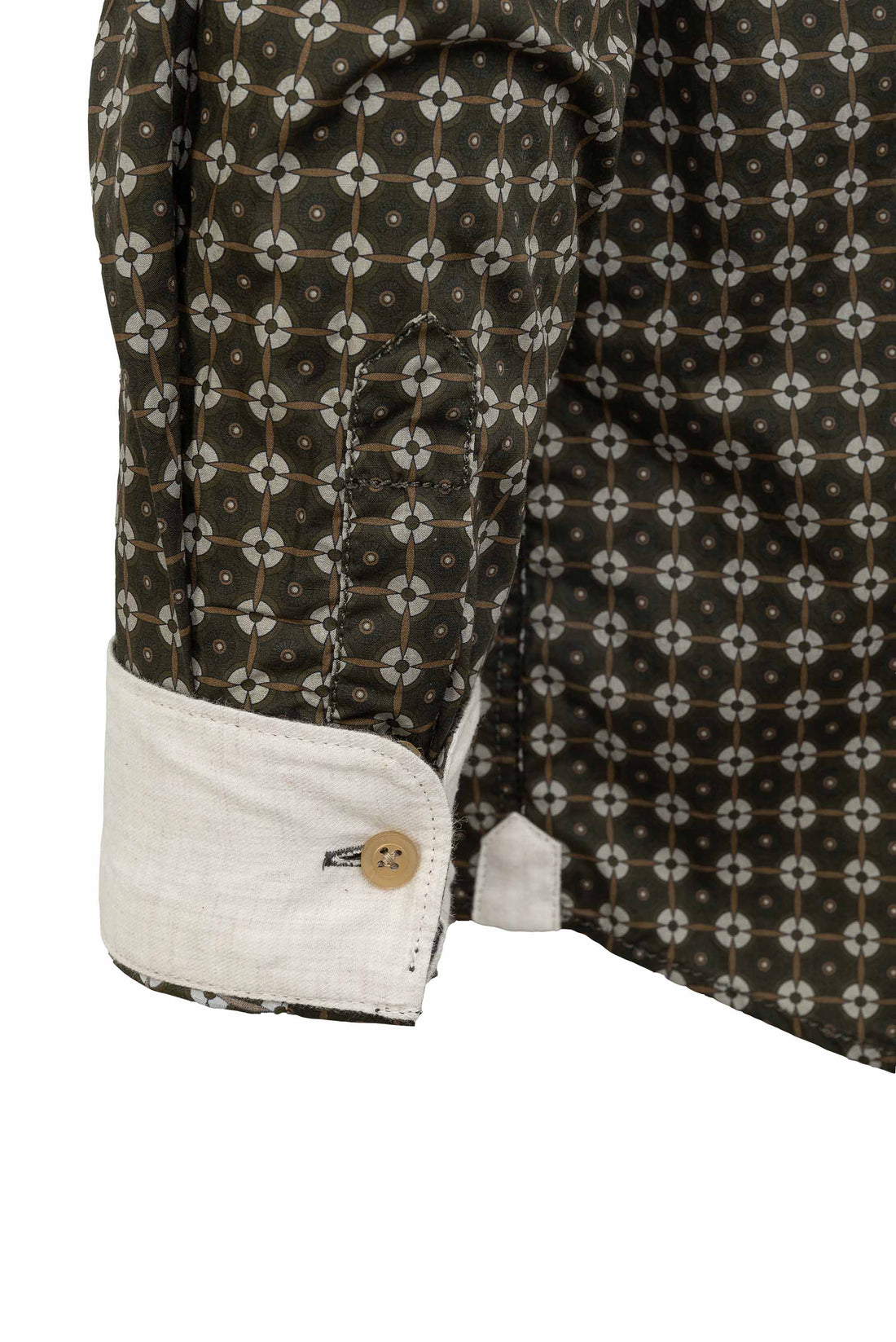 Fil Noir Treviso HBD L/S Shirt | Khaki