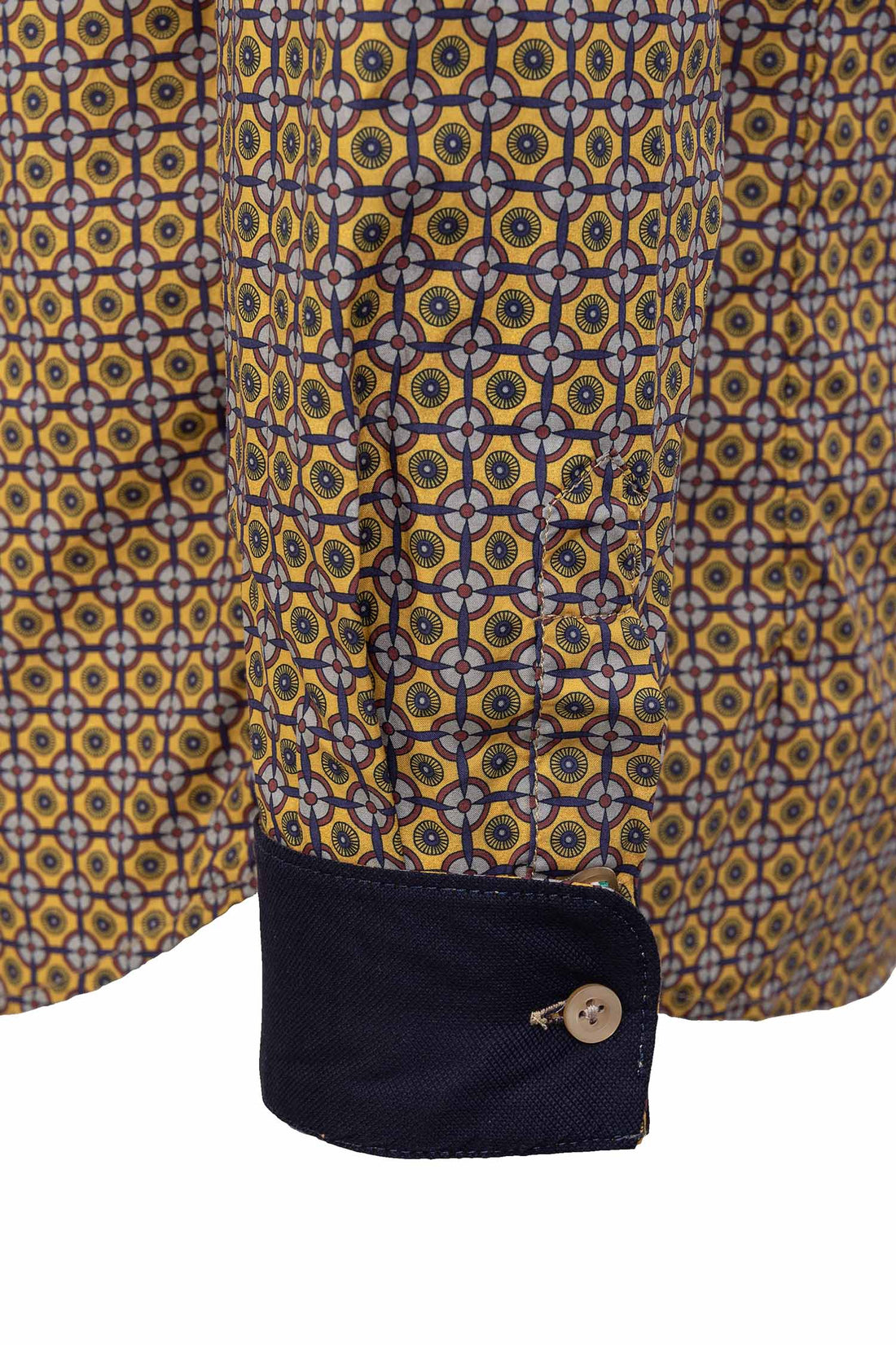 Fil Noir Treviso HBD L/S Shirt | Mustard