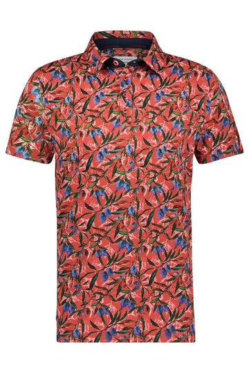 A Fish Named Fred Olives S/S Shirt | Red