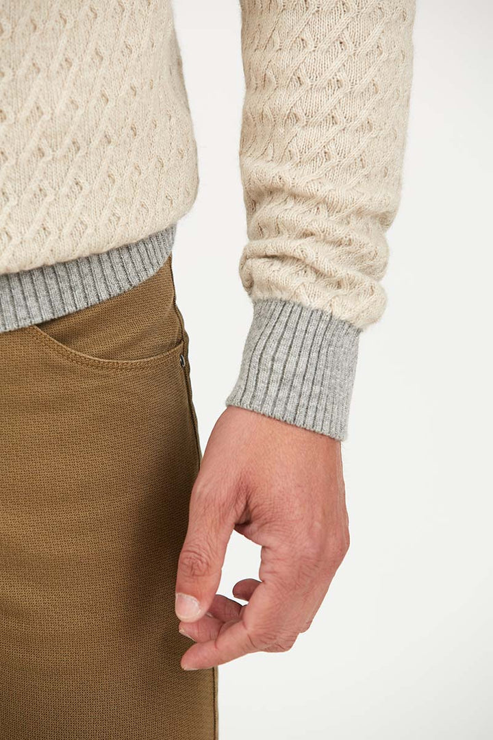 Florentino Cable Knit | Off White