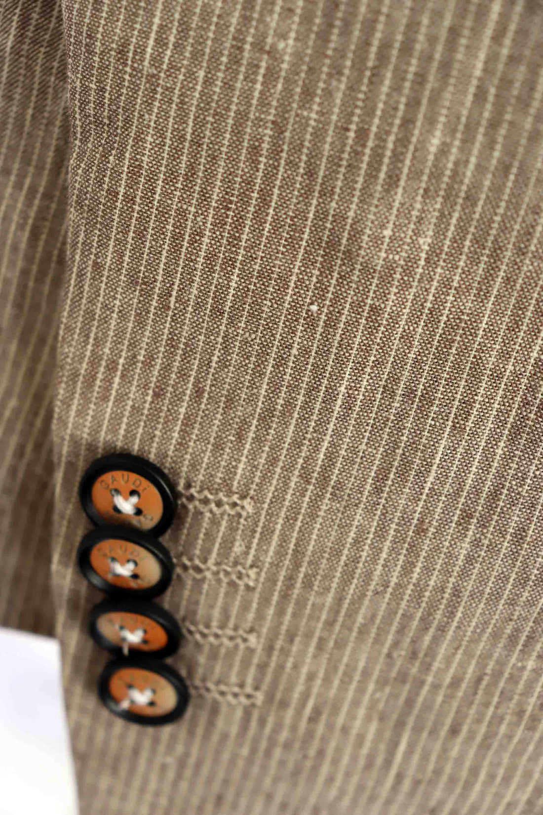 Gaudi Giacca Uomo Blazer | Sand Mirco Stripe