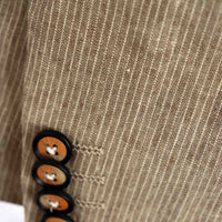 Gaudi Giacca Uomo Blazer | Sand Mirco Stripe