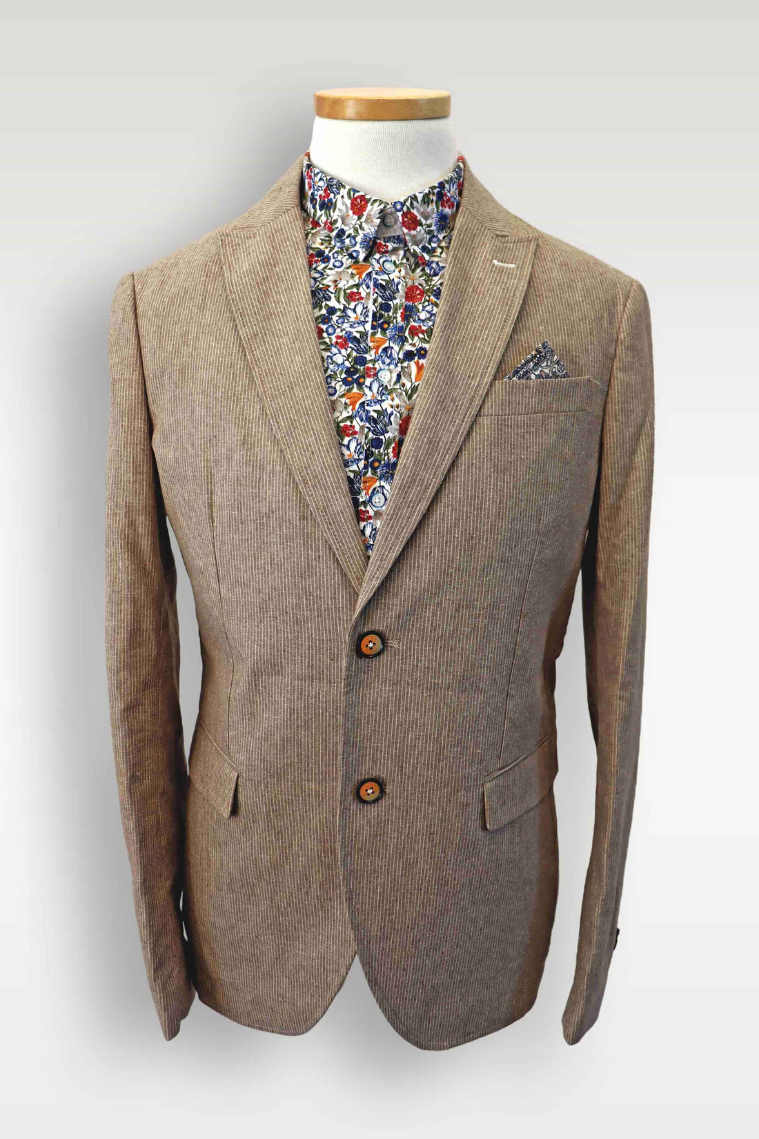 Gaudi Giacca Uomo Blazer | Sand Mirco Stripe
