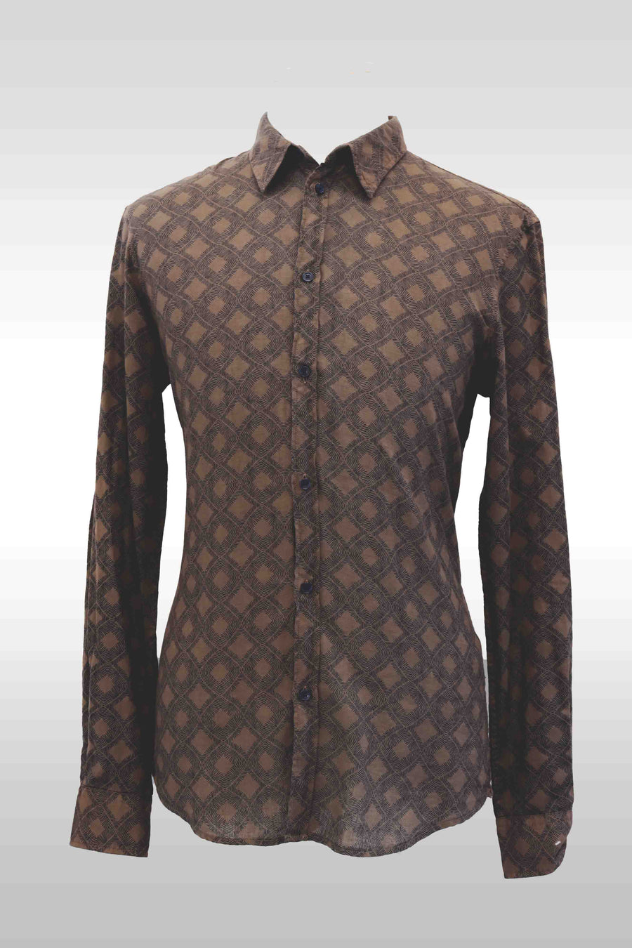 Gaudi Camica Shirt | Brown Aztec