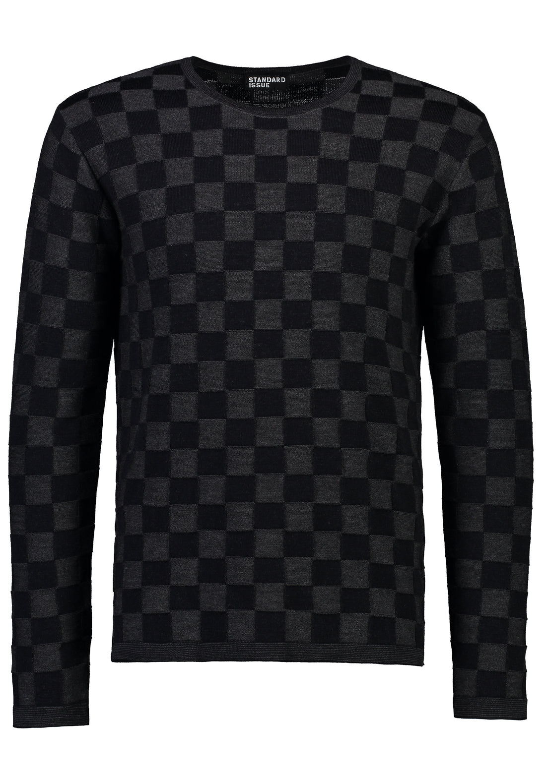 Standard Issue Gingham Gunmetal Jumper