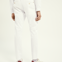 Scotch & Soda MOTT Classic Chinos | White