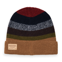 Scotch & Soda Rib Knit Beanie | Multi Colour