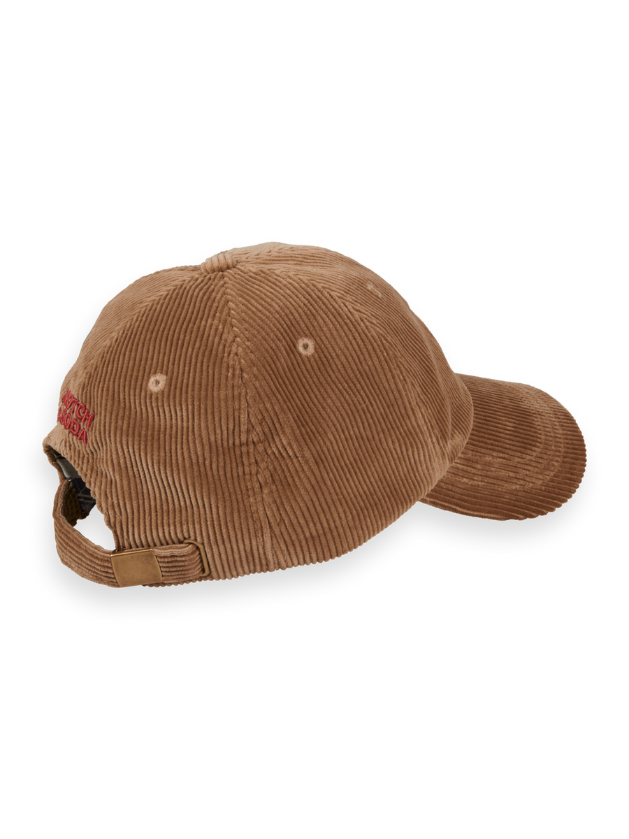 Scotch & Soda Corduroy Cap | Sand