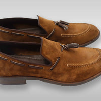 Italianino Suede Loafer | Brown