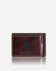 Jekyll & Hide Leather Money Clip Wallet | Coffee