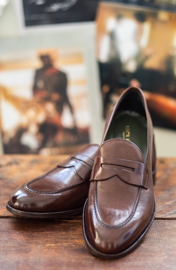 Luca Rossi Leather Loafer | Brown