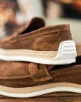 Luca Rossi Suede Loafer | Brown