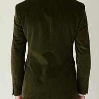 Joe Black Guard Babycord Blazer | Olive