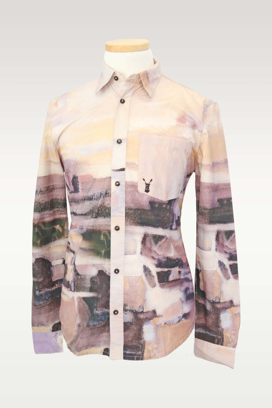 Pearly King Kite L/S Shirt | White