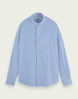 Scotch & Soda Classic Organic Cotton L/S Shirt | Blue