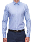 Joe Black Pioneer L/S Shirt | Blue Texture