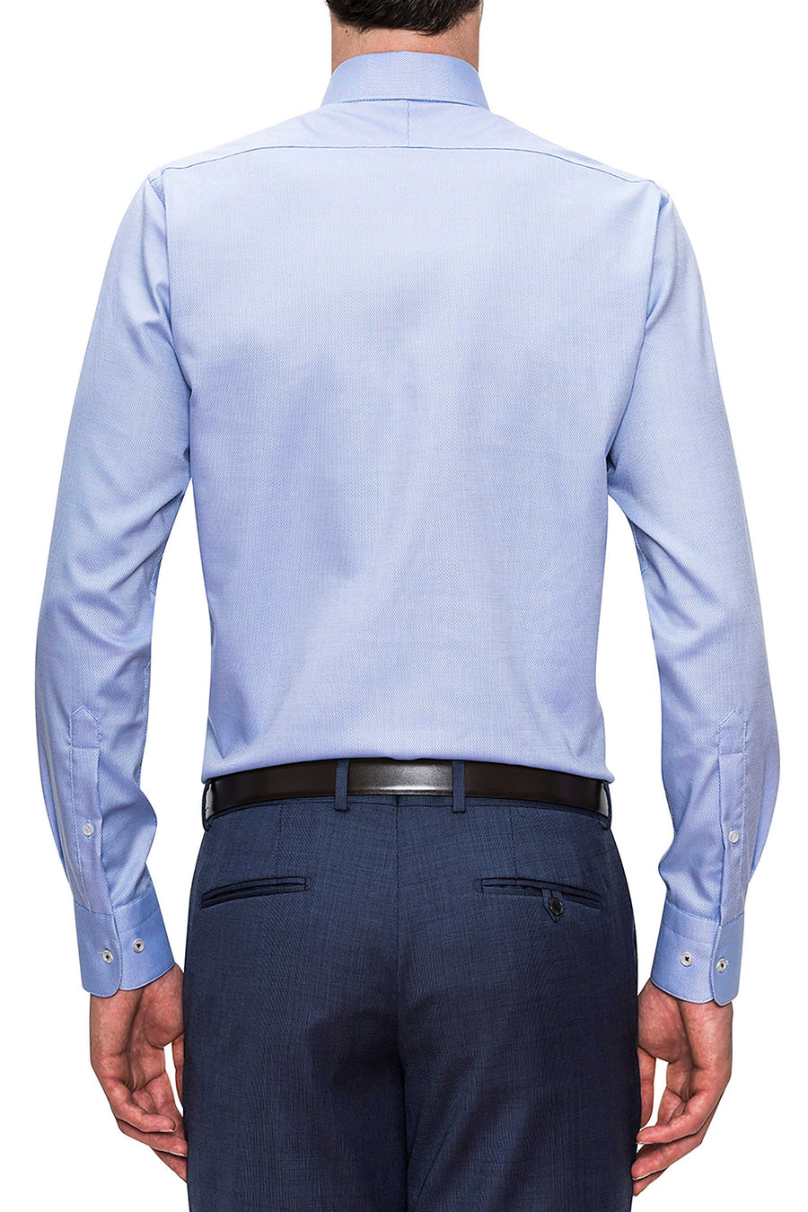Joe Black Pioneer L/S Shirt | Blue Texture