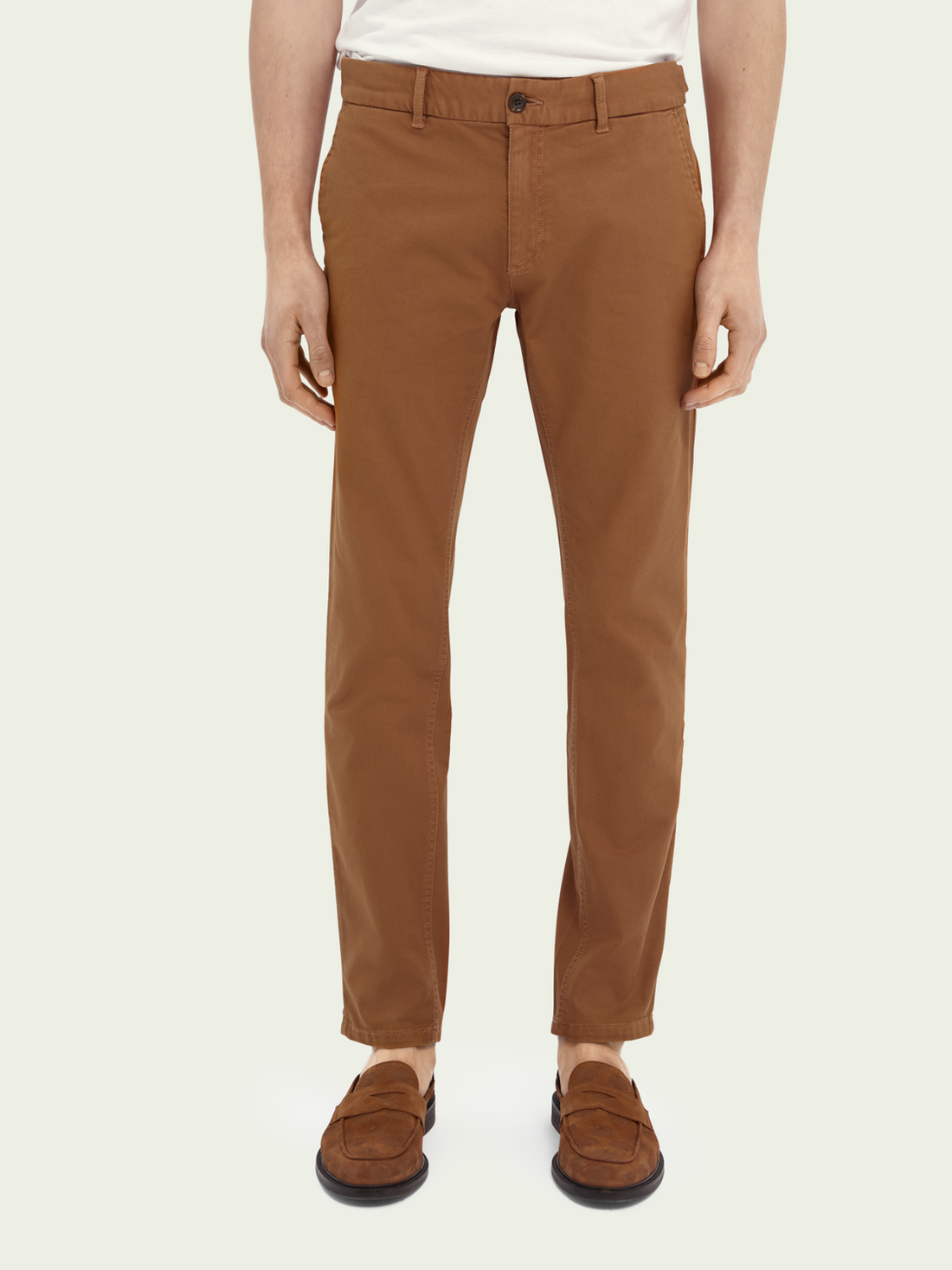 Scotch & Soda MOTT Classic Chinos | Tobacco
