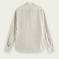 Scotch & Soda Relaxed Fit L/S Shirt | Stripe