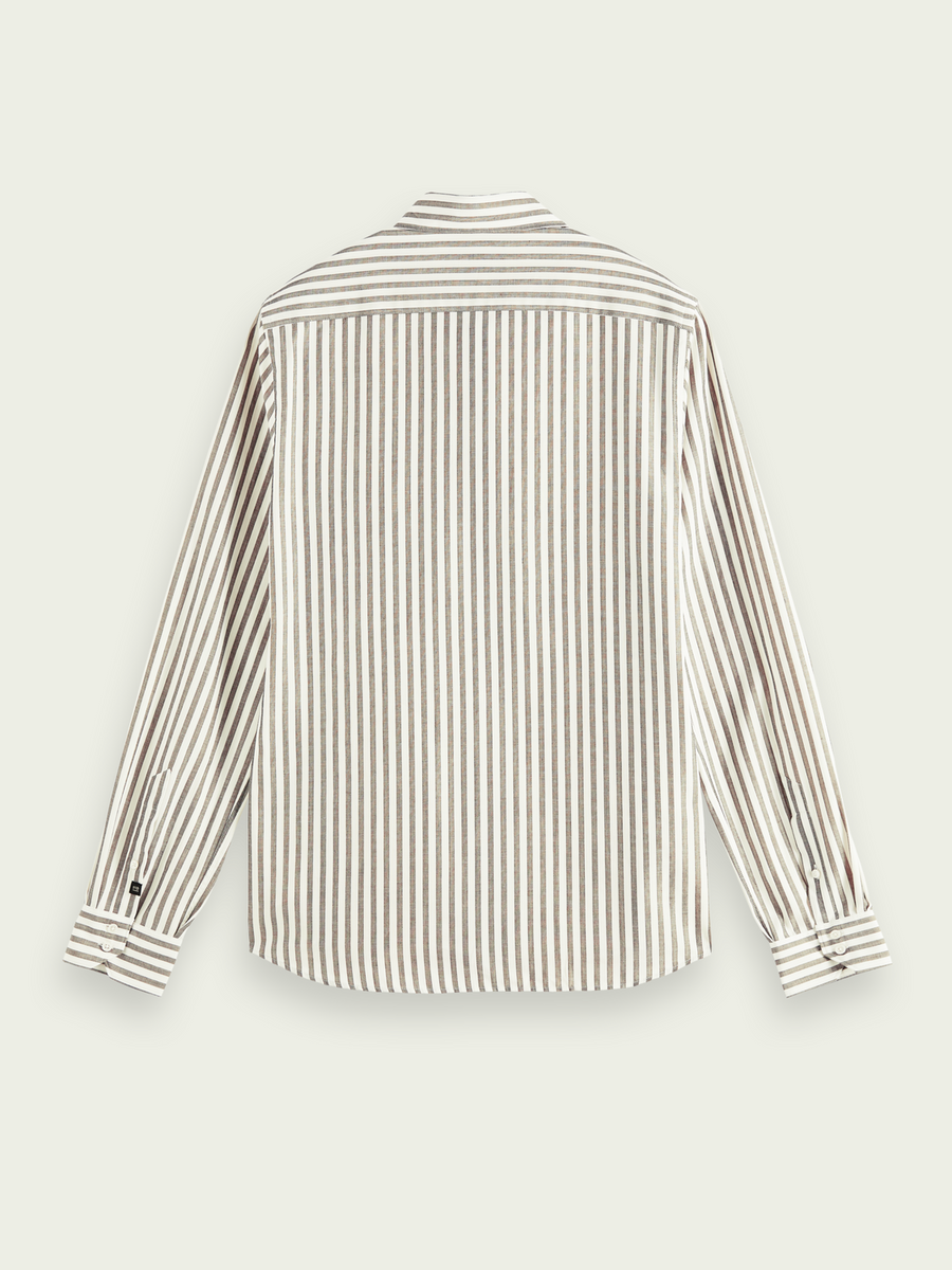Scotch & Soda Relaxed Fit L/S Shirt | Stripe