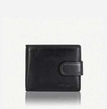 Jekyll & Hide Bifold Wallet with Coin & ID | Black