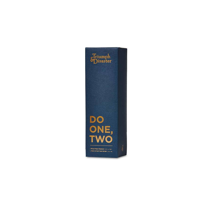 Triumph & Disaster Do One Two | Rock & Roll Face Scrub and Ritual Face Cleanser