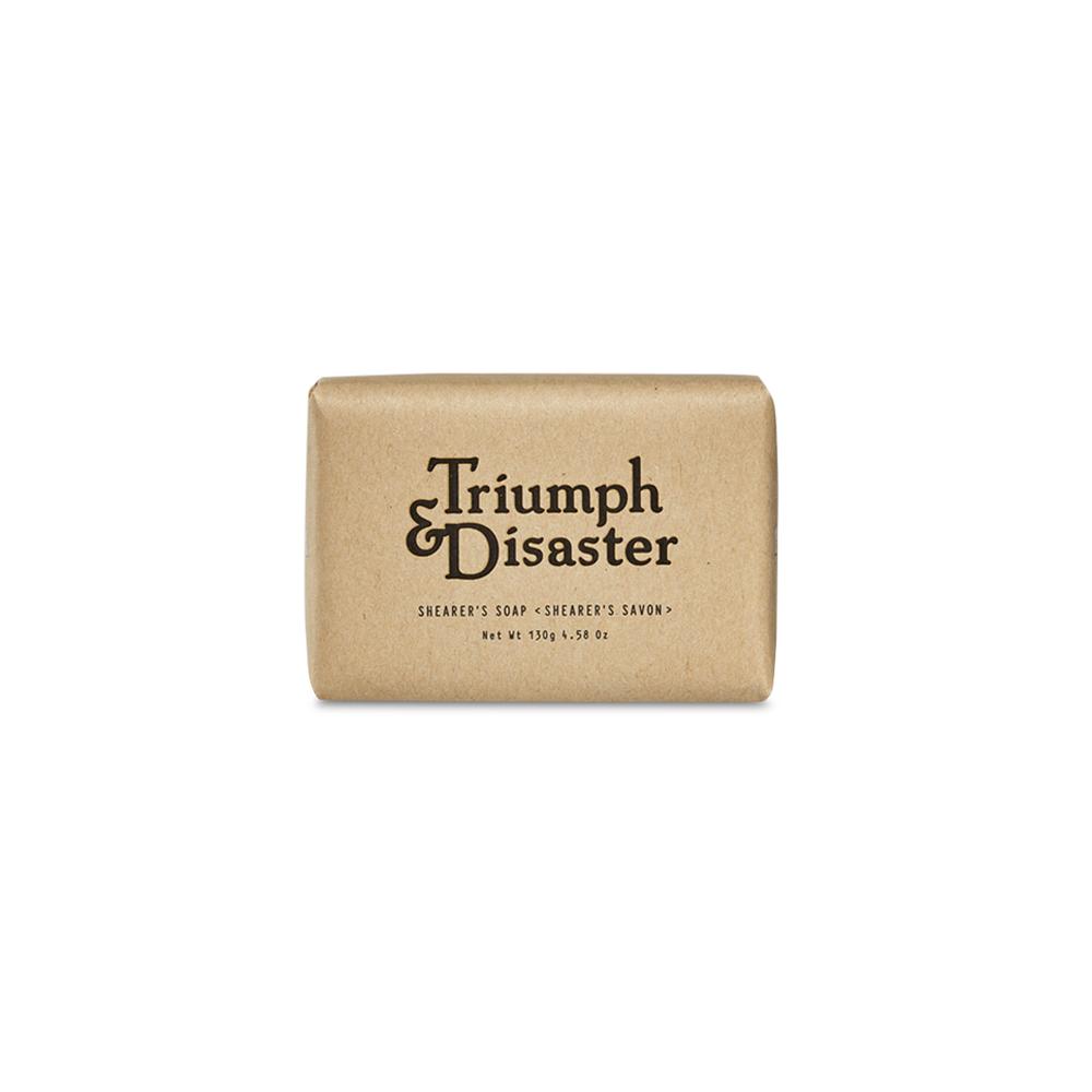 Triumph &amp; Disaster Shearers Soap | 130 gram bar