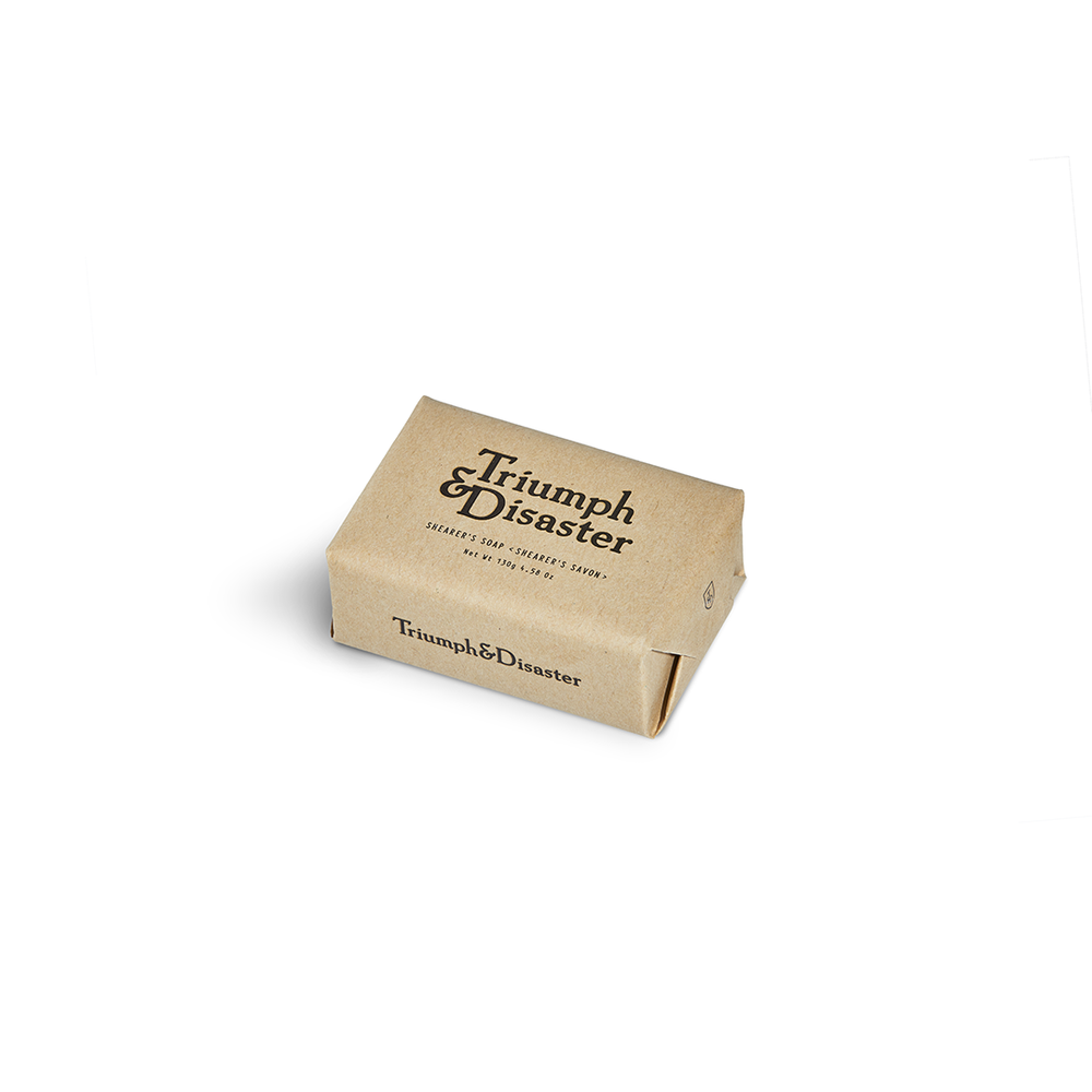 Triumph &amp; Disaster Shearers Soap | 130 gram bar