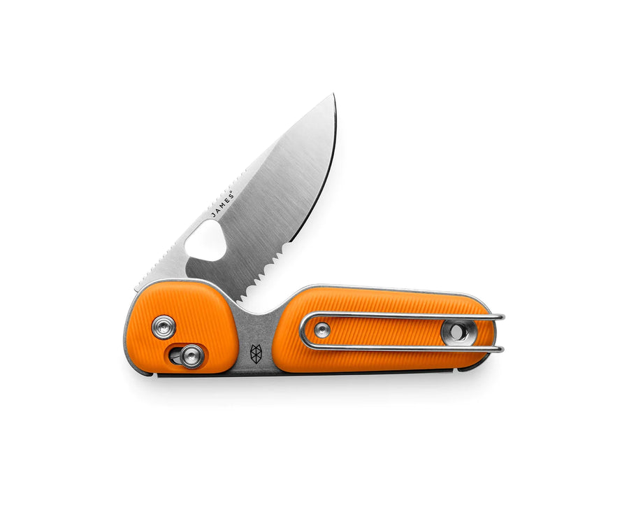 The James Brand the Redstone | Tangerine + Stainless