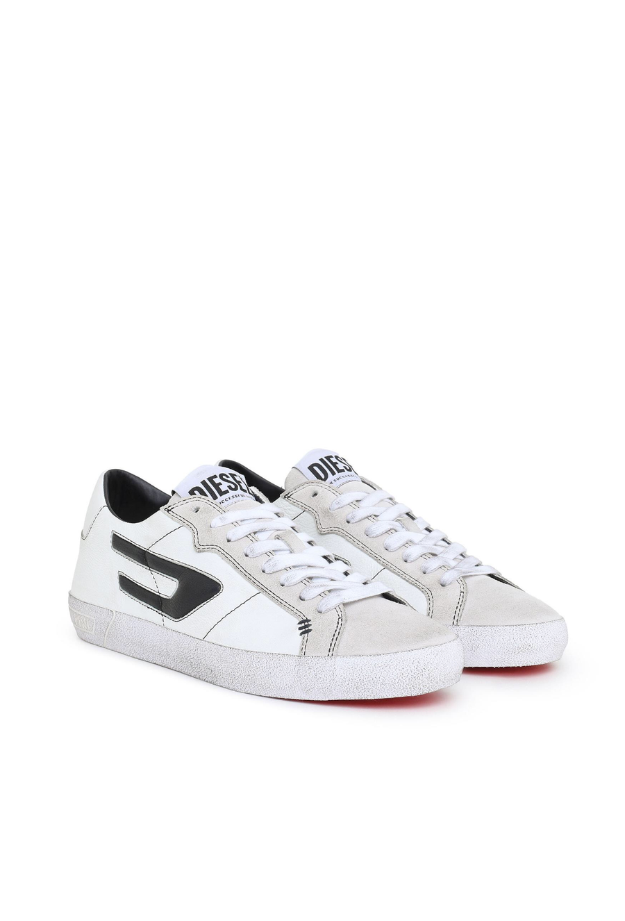 Diesel LEROJI LOW Sneaker | White & Black