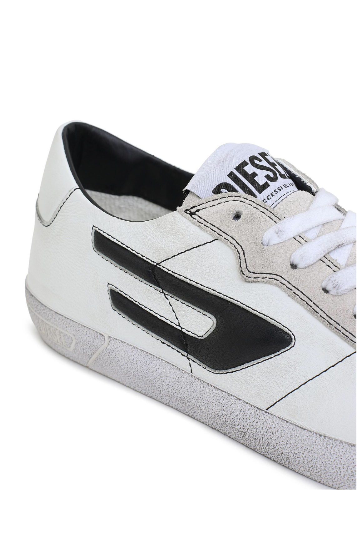 Diesel LEROJI LOW Sneaker | White &amp; Black