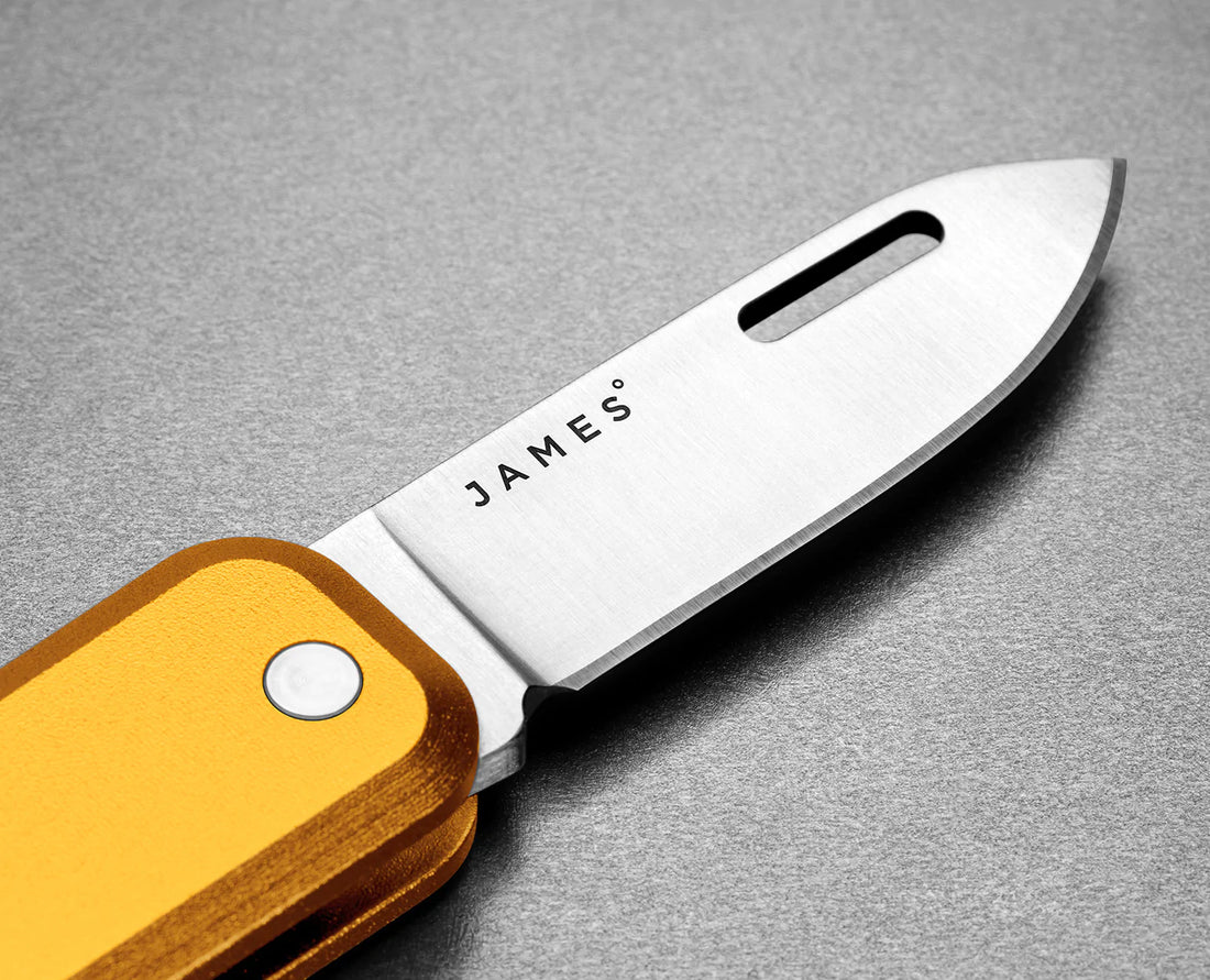 James Brand The Elko | Canary + Stainless