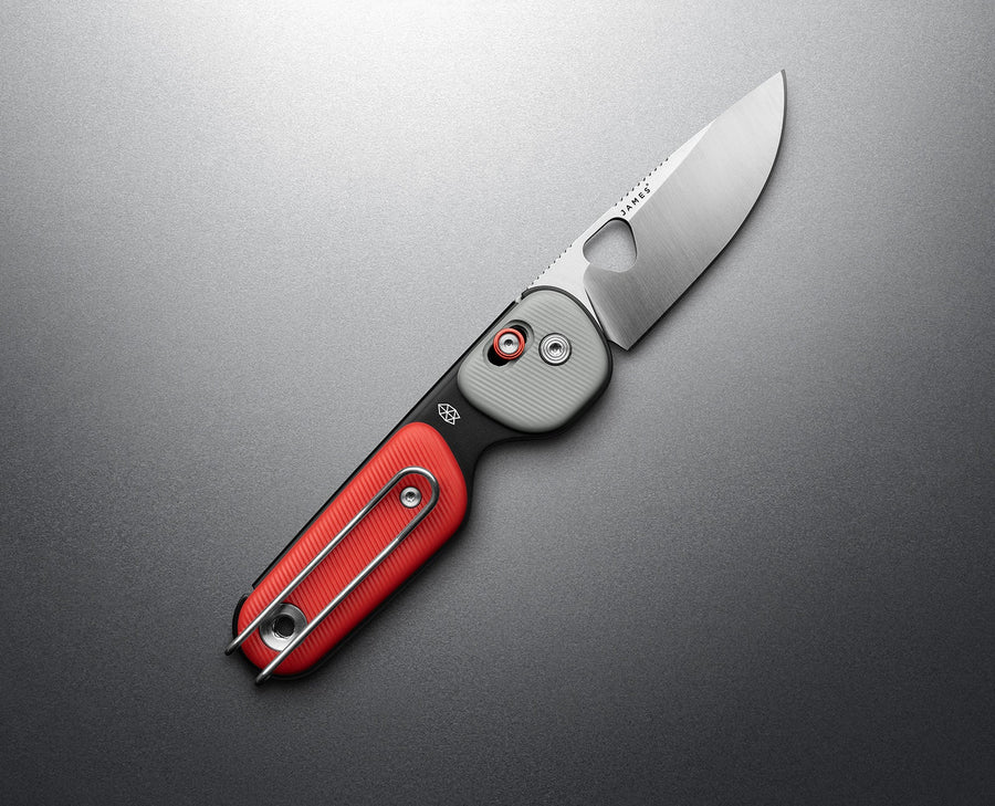 The James Brand the Redstone | Primer Gray + Red Straight