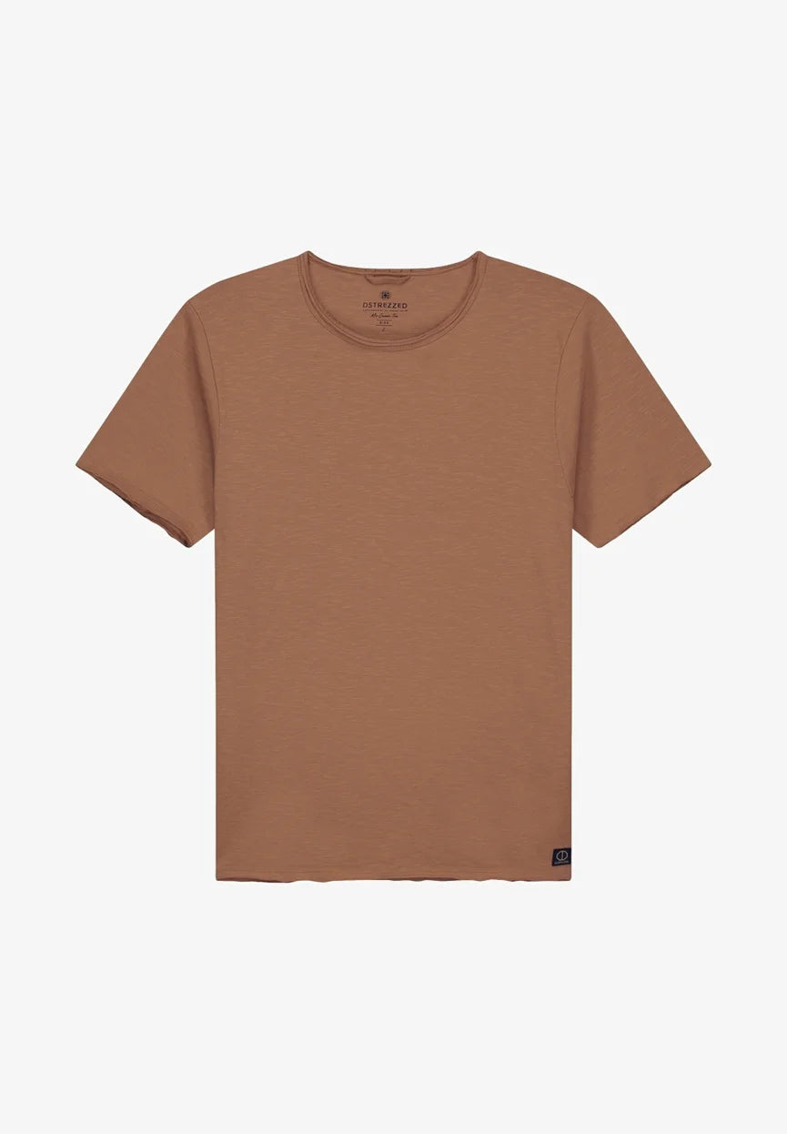 Dstrezzed Knitted T-Shirt Brown Size M