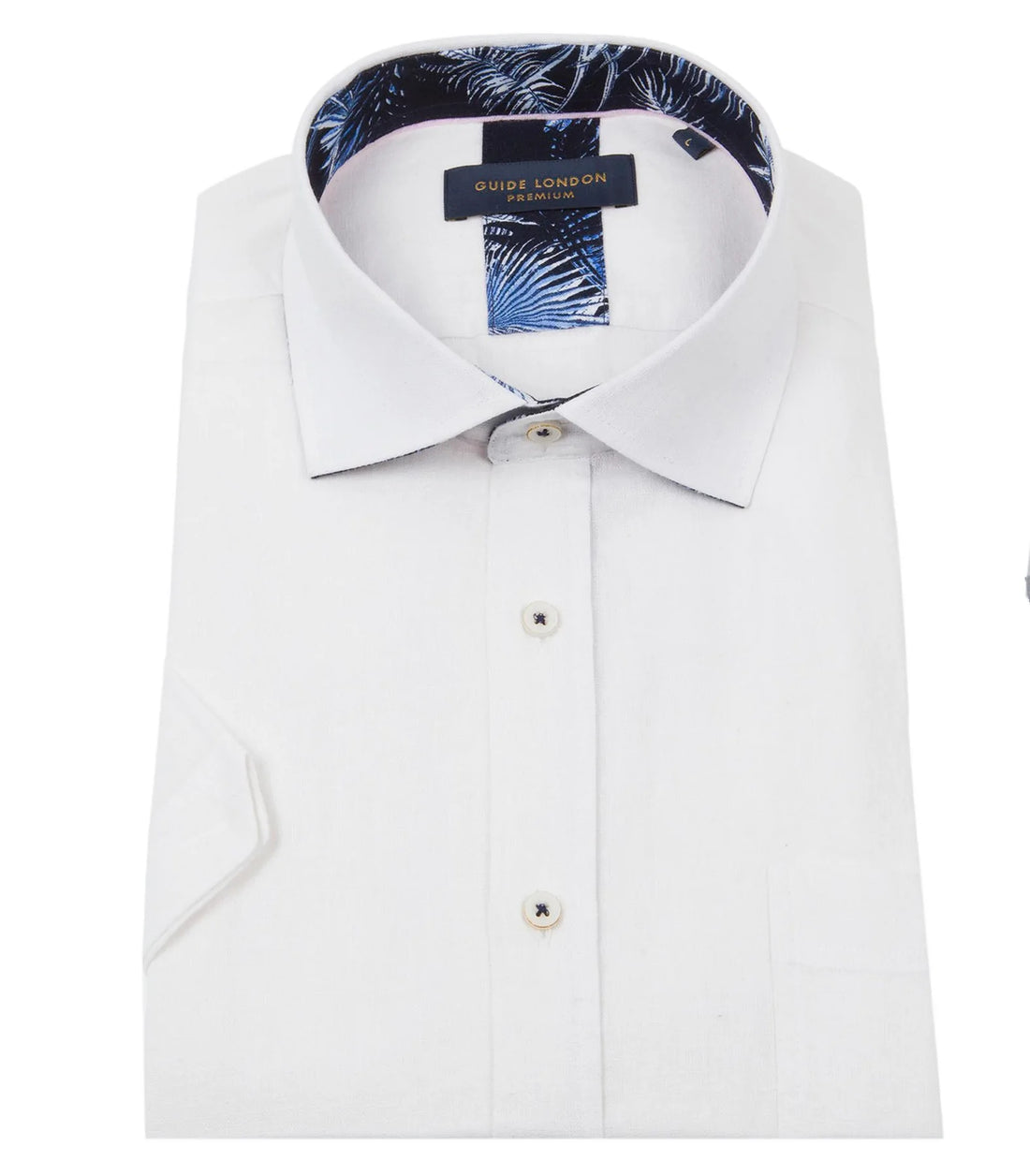 Guide London S/S Shirt | White Linen