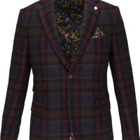 Guide London Brushed Tweed | Navy