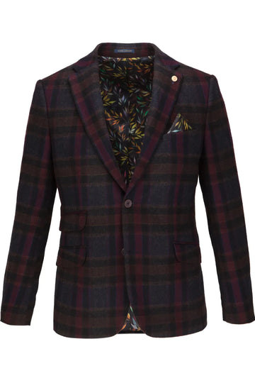 Guide London Brushed Tweed | Navy