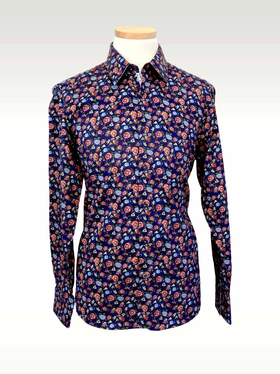 John Lennon L/S Shirt | Floral Garden