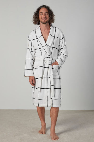 Baksana Marcus Robe | White
