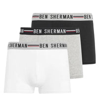 Ben Sherman Roman Trunks 3 Pack