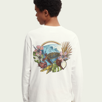 Scotch & Soda Long Sleeve | Heavy White