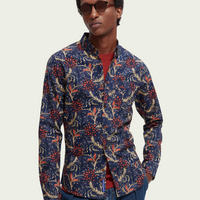 Scotch & Soda L/S Printed Organic Shirt | Combo C