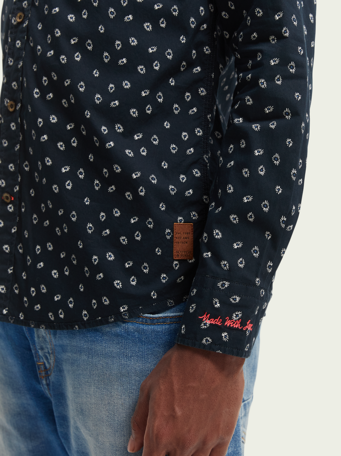 Scotch & Soda L/S Poplin Shirt | Night