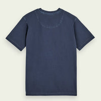 Scotch & Soda Garment-dyed T-Shirt | Candy or Blue